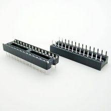 28 Pin 2.54mm DIP Squre Hole IC Sockets