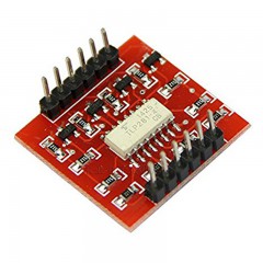 4-channel optocoupler isolation module