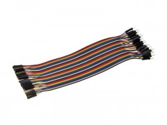 20cm 40 Pin Male to Male Breadboard Jumper Wires Ribbon Cable