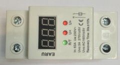 63A 230V Self Protection Relay LCD Monitor