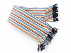 20cm 40 Pin Male to Female Breadboard Jumper Wires Ribbon Cable
