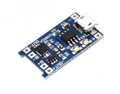 Charger for lithium batteries with protection (module)