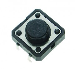 Tact switch 12x12mm h=12.0mm