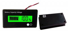 LCD battery capacity display
