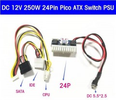C-ATX-160W high power in-line DC-ATX power module ITX Z1 upgrade 24PIN