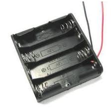 4 section DC Head Battery with no cover switch battery box