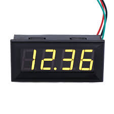 DC12-24V LCD Display Digital Voltmeter