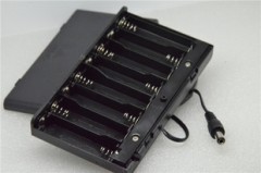 8 Section DC Head Battery Box with Cover