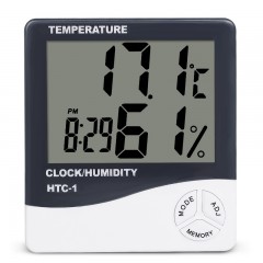 HTC-1 thermometer alarm clock